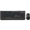 Adj Kit Tastiera e mouse Adj KT108 Pure Evo Nero [520-00021]