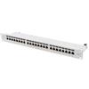 Lanberg Pannello patch Lanberg 24 posti 1U cat.7 FTP grigio