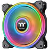 Thermaltake Ventola 120x120x25mm Thermaltake Riing Quad 12 RGB PWM nero singola (senza controller) [CL-F088-PL12SW-C]
