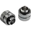 BITSPOWER Raccordo watercooling Bitspower Touchaqua Link femmina G1/4 Pollici AG Link Tube regolabile 16-22mm argento