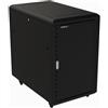 Startech.com Armadio RackStarTech 19" 18U 4 staffe Nero [RK1836BKF]