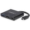 Startech.com Hub usb StarTech.com Multifunzione usb-C a HDMI 4K Nero [CDP2HDUACP]
