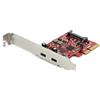 Startech.com Scheda PCIe StarTech a 2 porte USB 3.1 Gen2 10Gbps - PCIe Gen 3x4 [PEXUSB312C3]