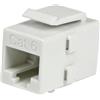Startech.com Accoppiatore Startech RJ45 jack cat6 F/F Bianco [C6KEYCOUPLWH]