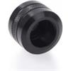ALPHACOOL Raccordo Alphacool Eiszapfen Pro per hardtube 16mm G1/4 Nero [17473]