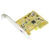 SUNIX Scheda Pcie Sunix PCIe3.0 x4 1xUSB3.2 tipo-C [USB2321C]