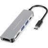 Conceptronic Hub Conceptronic usb-C 3.1 6in1 [DONN02G]