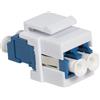 Logilink Modulo Keystone LogiLink Fibra LC Duplex per installazione Blu/Bianco