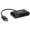 Hamlet Card reader usb Hamlet MicroSD USB-C Dock [XZR100UC]