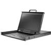 Startech.com Console Kvm per armadio Startech Rack con VGA KVM e Display HD 1080P DA 17.3 " 1U Nero [RKCONS17HD]