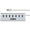 Nilox Hub usb Nilox usb 3.0 con 7 porte [NX7HUB30]