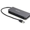 Startech.com Hub Usb Startech.com 3.0 Gen 1 a 4 porte da 4 x USB-A 5GBS portatile [HB30AM4AB]