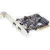 Startech.com Scheda Pci Startech USB 3.2 Gen2 2xUSB [PEXUSB312A3]