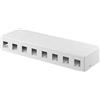 Goobay Box di distribuzione Goobay Keystone 8 porte