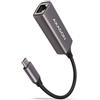 AXAGON Adattatore di rete usb Axagon tipo-C 10/100/1000 Grigio [ADE-TRC]