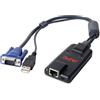 Apc Cavo Kvm Apc D-Sub/USB/RJ-45/Nero [KVM-USB]