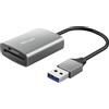 Trust Card reader Trust Dalyx fast USB 3.2 a microSD/SD/SDHC/SDXC Grigio [24135]