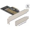 Delock Scheda di interfaccia Delock M.2 interna e adattatore 80mm [90047]