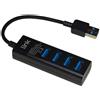 Link Hub usb Link 4 porte USB 3.0 con cavo 15cm [LKHUB304]