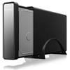 Icybox Box Hdd/Ssd esterno Icybox IB-382H-C31 per 2.5-3.5" con USB 3.2 Gen 2 Tipo-C e USB Hub