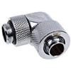 ALPHACOOL Raccordo a compressione Alphacool icicle connection 90gradi G1/4'' AG a 16mm OD Hardtube girevole Argento lucido [17394]