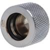 ALPHACOOL Raccordo a compressione Alphacool HT dritto G1/4'' AG a 16mm OD Hardtube zigrinato Argento lucido [17195]