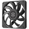 Silverstone Ventola SilverStone Air Slimmer 120 dell'unia' PWM da 120mm Nero [SST-AS120B]