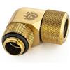 BITSPOWER Adattatore Bitspower Multi-link 90 gradi 16mm Oro [BP-TBE90RMLA16]