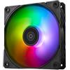 Silverstone Ventola 120x120x25 Silverstone Trasparente/Nero [SST-SF120B-ARGB]