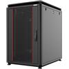 Techly Armadio Server Rack Techly 19'' 600x1000 16Unita' Nero
