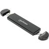 Manhattan Box Esterno SSD Manhattan M.2 NVMe e SATA