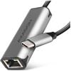 AXAGON Adattatore di rete usb Axagon tipo-C 10/100/1000/2500 Mbit/s Grigio [ADE-25RC]