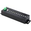 Startech.com Hub usb Startech.com 10 Porte 4 Splitter/Sdoppiatore USB-A [USB210AIND-USB-A-HUB]