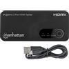Manhattan Splitter Hdmi Manhattan 4K 60Hz UHD 3D con Led 2 vie