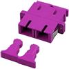 Oem Adattatore a Bussola Oem SC-SC Duplex Multimodale OM4 Viola [GV-83043]