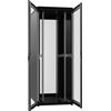 Techly Armadio rack Techly 19'' 800x1000 42U Doppia Porta Grigliata Nero