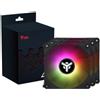 Itek Ventole 120x120 Itek UW12 ARGB Nero 3pz [ITCFAK3UW12B]