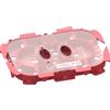 WP EUROPE Scatola distribuzione Wp Europe Vassoio Giunzione Fibra Smartness 24 Tubi Termorestringenti Rosso[WPC-FST-BP24]