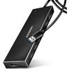 AXAGON Hub usb Axagon 7 porte tipoA 3.2 Gen 1 Nero [HUE-F7A]