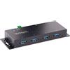 Startech.com Hub usb Startech.com usb 3.0 per laptop 5 Gbps 4 porte Nero [5G4AINDNP-USB-A-HUB]
