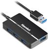 Hamlet Hub startech.com Hamlet USB-C 3.0 Slim A 4 porte Autoalimentato [XHUB-04U3]