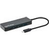 Manhattan Hub usb Manhattan 168410 USB 3.2 tipo-A 7porte Nero [168410]