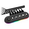 streamplify Hub Deck Streamplify 5 Porte Usb 3.0 RGB 12V Nero [SPUH-HD51217.11]