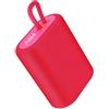 Adj Altoparlante Adj Jump portabile Bluetooth 5.2 per Smartphone/PC/Tablet Rosso [760-00021]