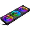 Phanteks Ventola 120x120 Phanteks D30 PWM 120mm DRGB 3pz Nero [PH-F120D30_DRGB_PWM_BK01_3P]
