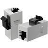 Techly Adattatore Techly Modulare Keystone RJ45 Accoppiatore di Rete Cat.5E F/F Schermato FTP
