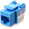 Techly Frutto Keystone Techly RJ45 Cat.6 UTP IDC 90grado Blu