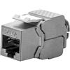 Techly Frutto Keystone Techly RJ45 Cat.6A STP Argento