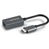 Esperanza Adattatore di rete Esperanza gigabit ethernet 1000Mbps C-RJ4 Grigio [ENA102]