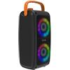 Celly Altoparlante Celly wireless + microfono RGB 40cm Nero [KIDSPARTYRGB]